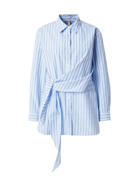 Soyaconcept Bluză BARDOT noapte / deschis albastru