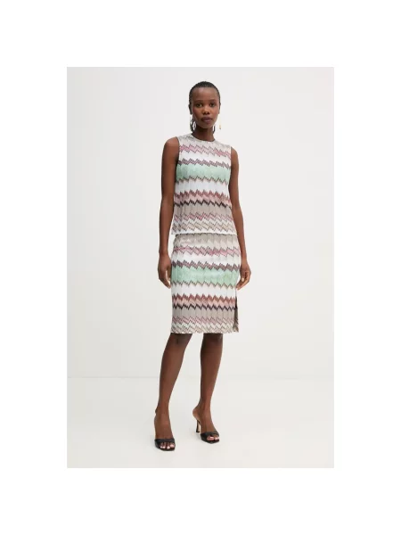 Missoni spódnica beżowa