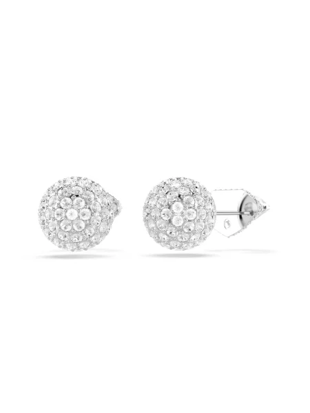 Swarovski Cercei Lucent Argintiu alb