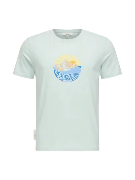 Ragwear Tricou Tyll azur / pastel / galben / galben curry albastru