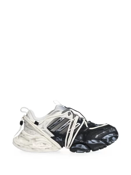Sneakerși Adidas Adizero din piele zdrențuiți maro