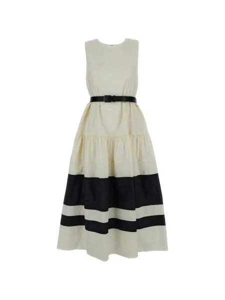 Sukienka Mantu w paski w kształcie litery A garniturowa