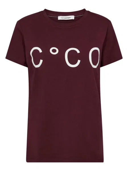 Co'couture Tricou roșu vin alb