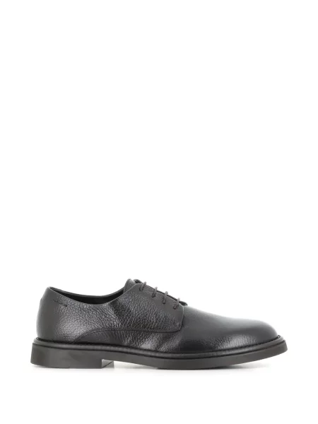 Pantofi derby Alexander Hotto din piele maro