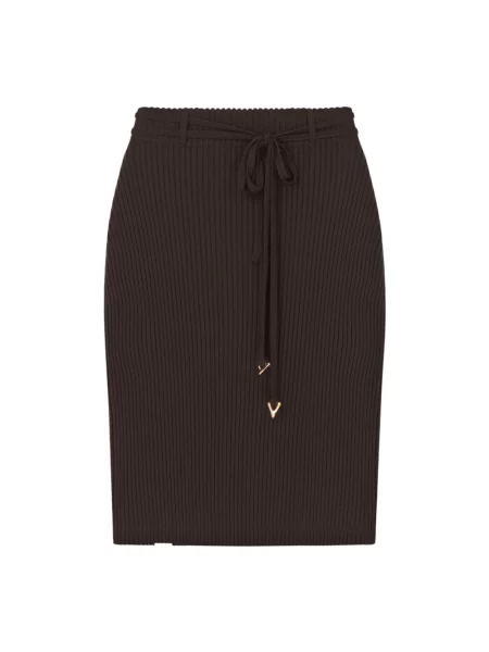 Spódnica áeron brązowa