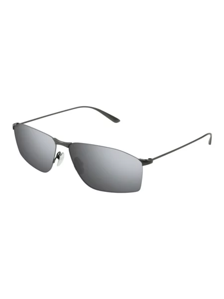 Lniane okulary przeciwsłoneczne Balenciaga szare
