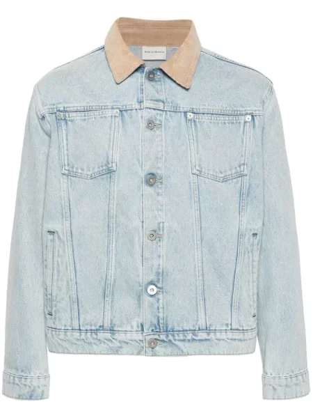 Vestă denim Drole De Monsieur albastru