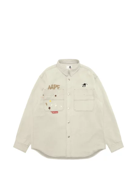 Cămașă Aape By A Bathing Ape cu imagine