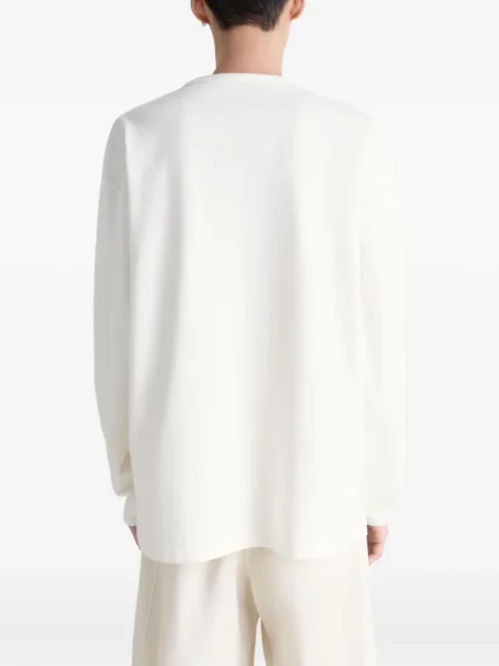 Tricou Lemaire lung alb