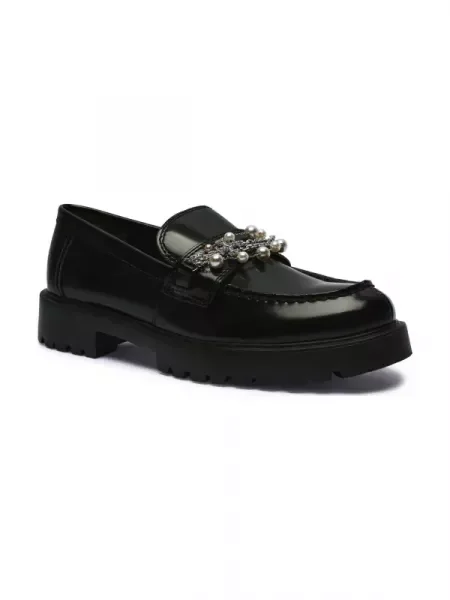 TORY BURCH De piele pantofi loafer negru