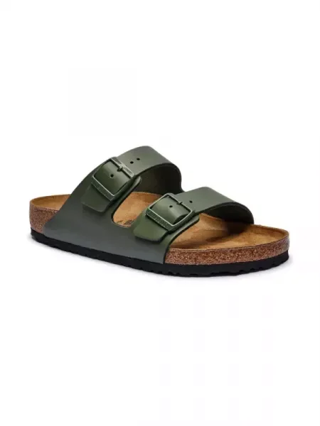 Sneakers Birkenstock Arizona Natural Leather Thyme EUR 44 khaki
