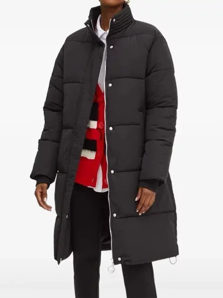 Palton Silvian Heach negru