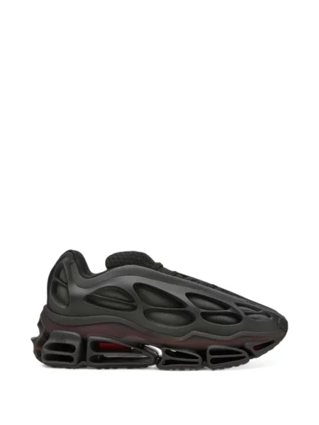 Ριγέ τένις μπλούζα Adidas με αυτόγραφο μαύρο