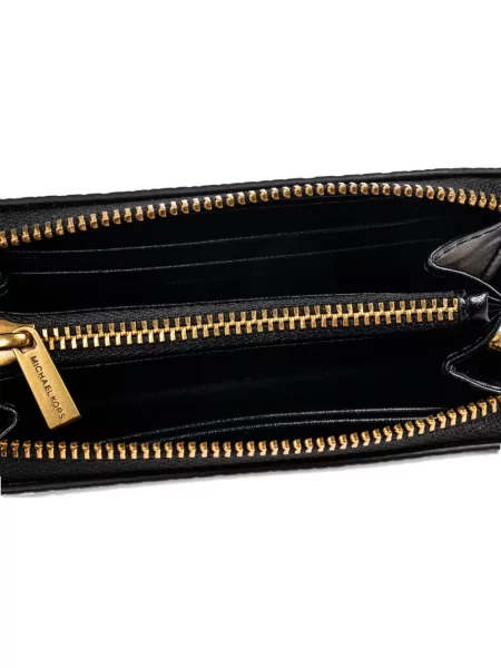 Portofel Michael Michael Kors cu imprimeu geometric roșu