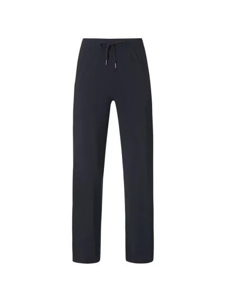 Pantaloni Sweaty Betty cu dungi alergare negru