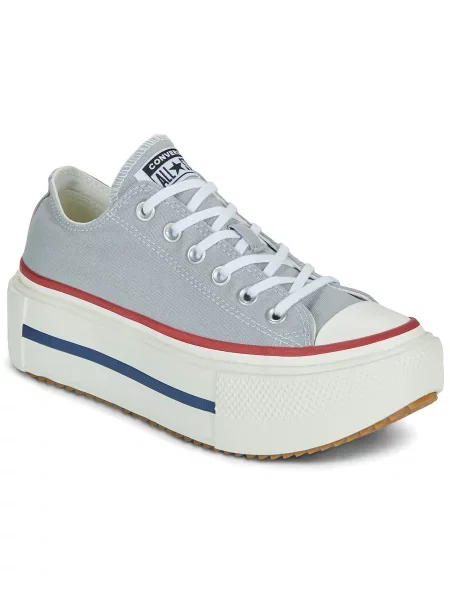 Superge Converse Chuck Taylor All Star s platformo siva