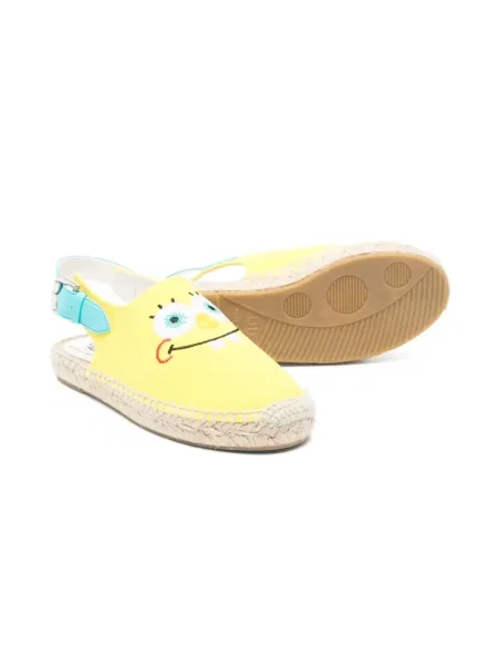 Espadryle dziecięce Stella Mccartney żółte