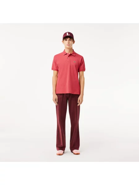 Поло Lacoste розовое