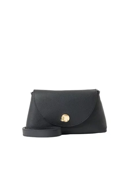 Coccinelle geantă crossbody pentru femei din piele negru