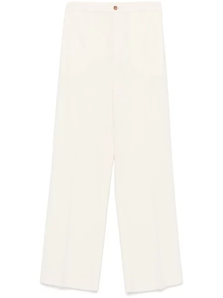 Pantaloni Loulou Studio alb