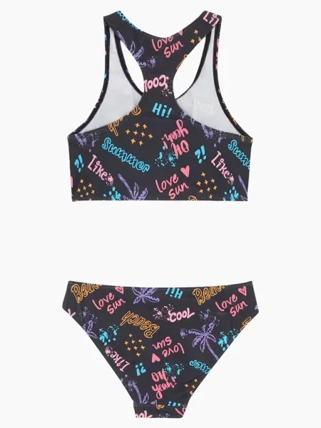 Bikini 2 części czarne