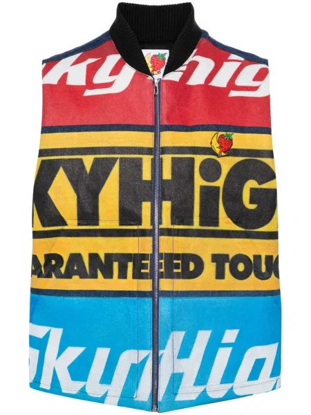 Kamizelka jeansowa Sky High Farm niebieska