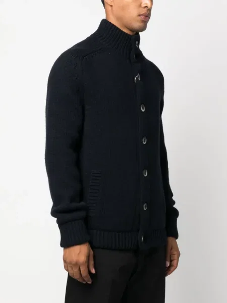 Cardigan Herno de lână albastru
