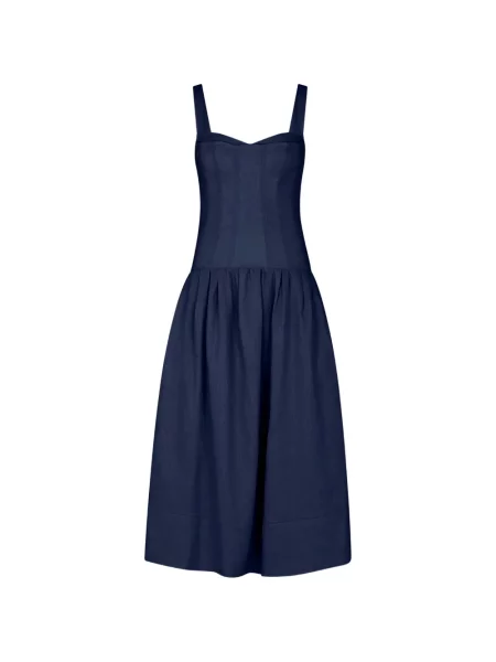 Rochie midi Nicholas albastru
