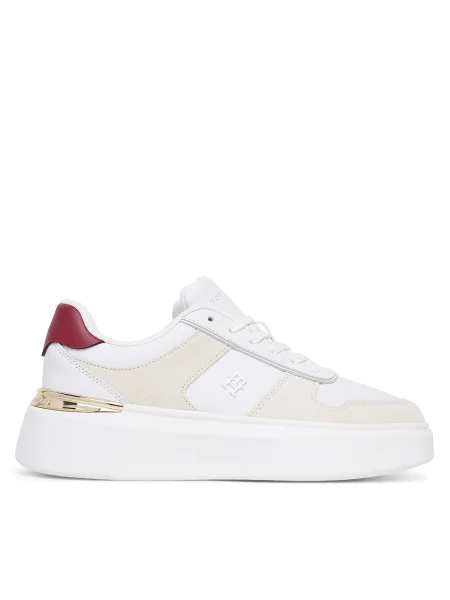 Tommy Hilfiger Сникърси Fashion Court Mix бял