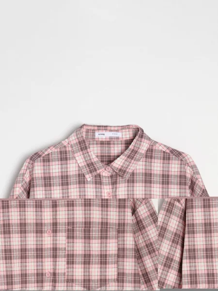 Картата сорочка різнобарвний