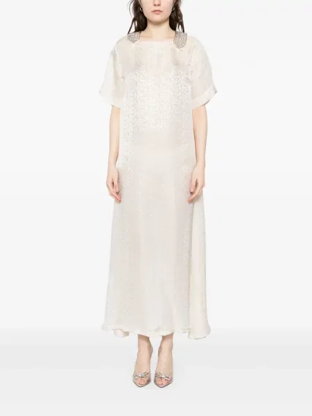 Rochie Shatha Essa de costum auriu