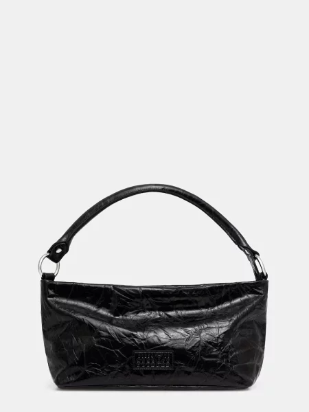 Maison Margiela torebka skórzana czarna