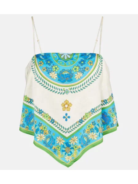 Top Alemais cu imagine alb