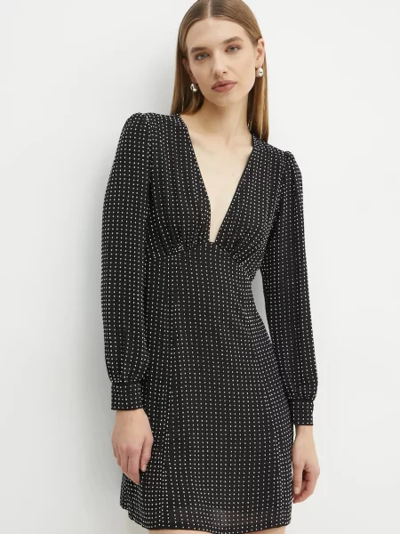 MICHAEL Michael Kors rochie mini evazati negru