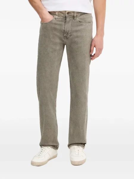 Blugi Guess cu autograf gri
