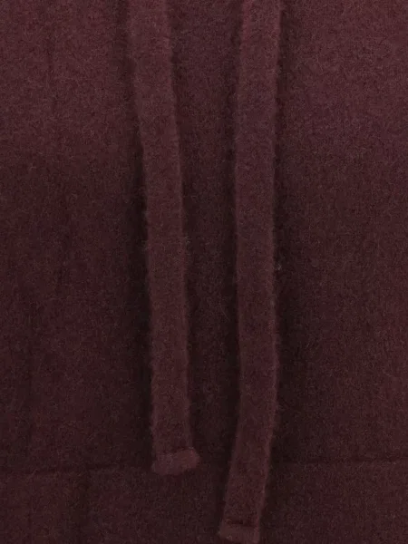 Hanorac cu glugă Laneus tricotate violet