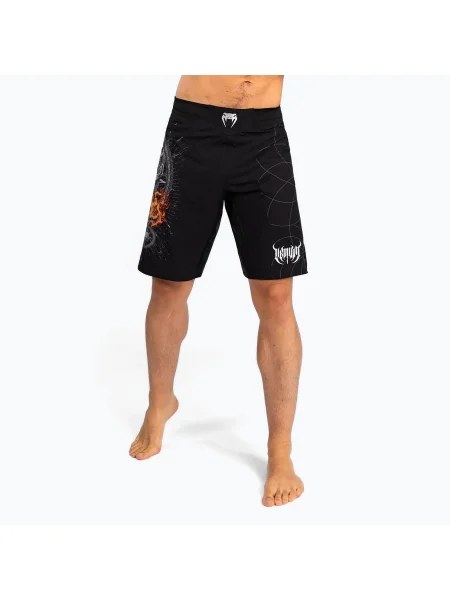 Мъжки бойни шорти Venum Gladiator black/silver черно