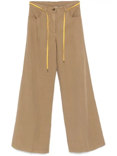 Pantaloni Aspesi cu dungi maro