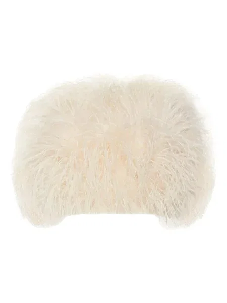 Bluzka Lapointe w piórka bez ramiączek