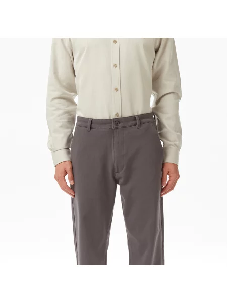 Lacoste Spodnie Regular Fit Ciemnoszare szary