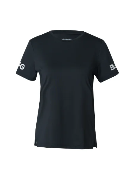 BJÖRN BORG Tehnička sportska majica crna bijela