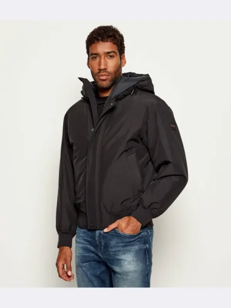 BOSS Geacă de iarnă negru