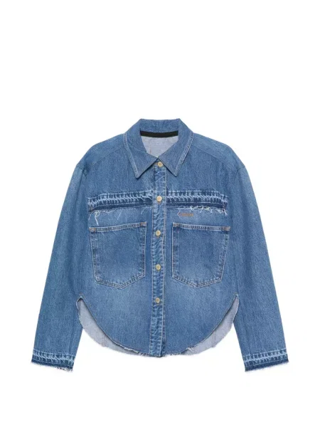 Cămașă din denim Litkovska albastru