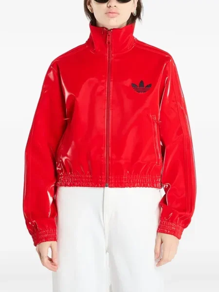 Τρέξιμο fleece μπλούζα Adidas με λαιμόκοψη v μαύρο