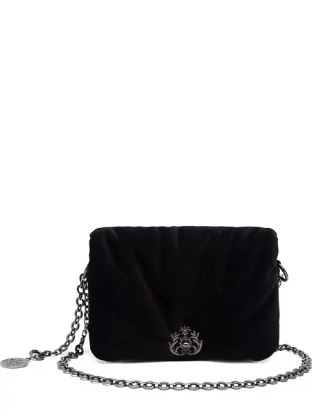 Geantă plic Isla de catifea negru