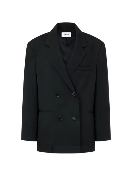 Marynarka Tomboy w paski dwurzędowa szara