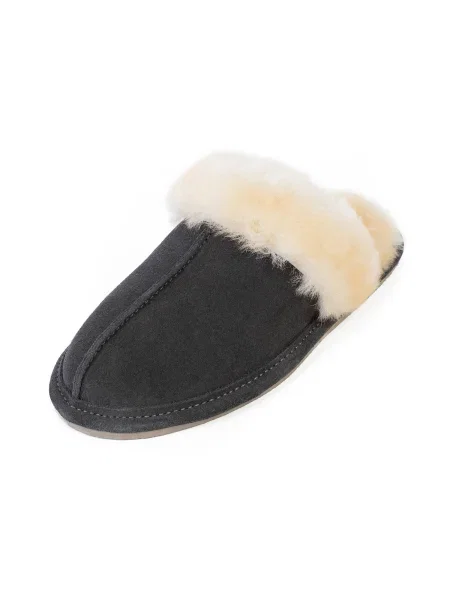 Minnetonka Papuci de casă crem / închis gri