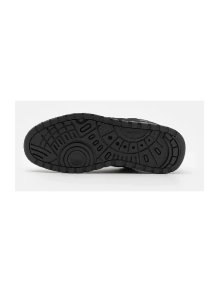 Sneakersy Lacoste skórzane czarne