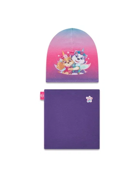 Paw Patrol Komplet kapa in bandana vijolična