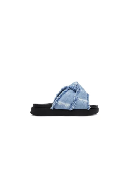 Inuikii Nazouváky Soft Crossed Jeans Světle modrá